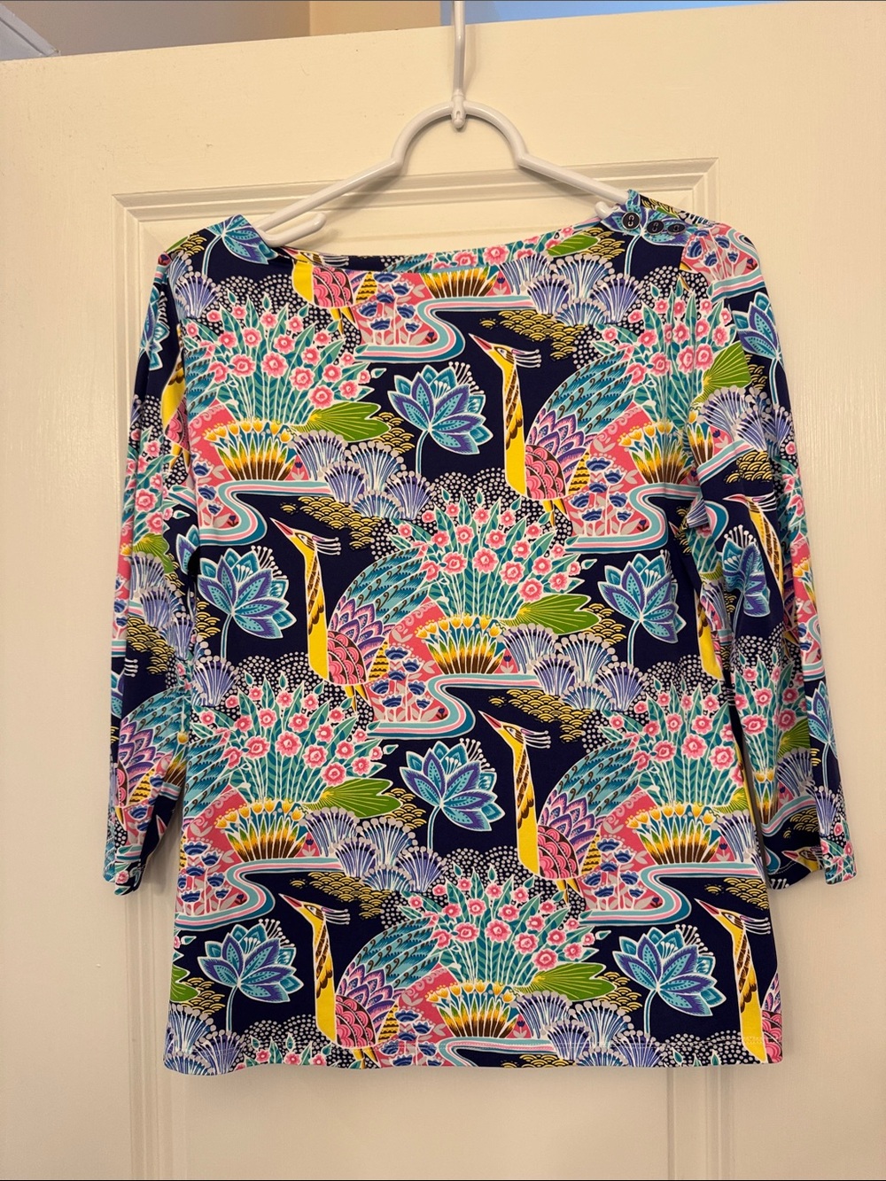 J. McLaughlin Peacock top
